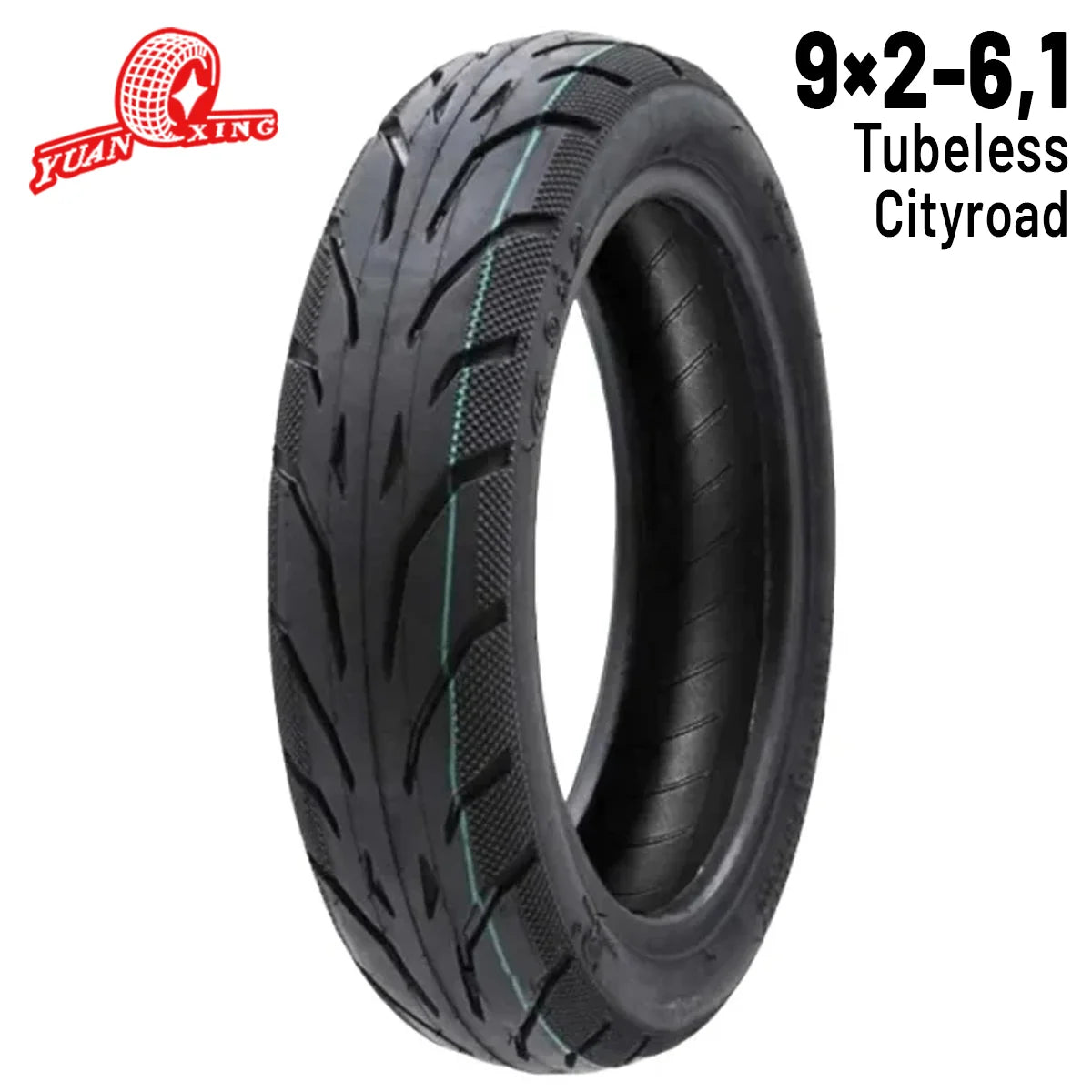 Rueda 9x2-6,1 Tubeless - 10 unidades