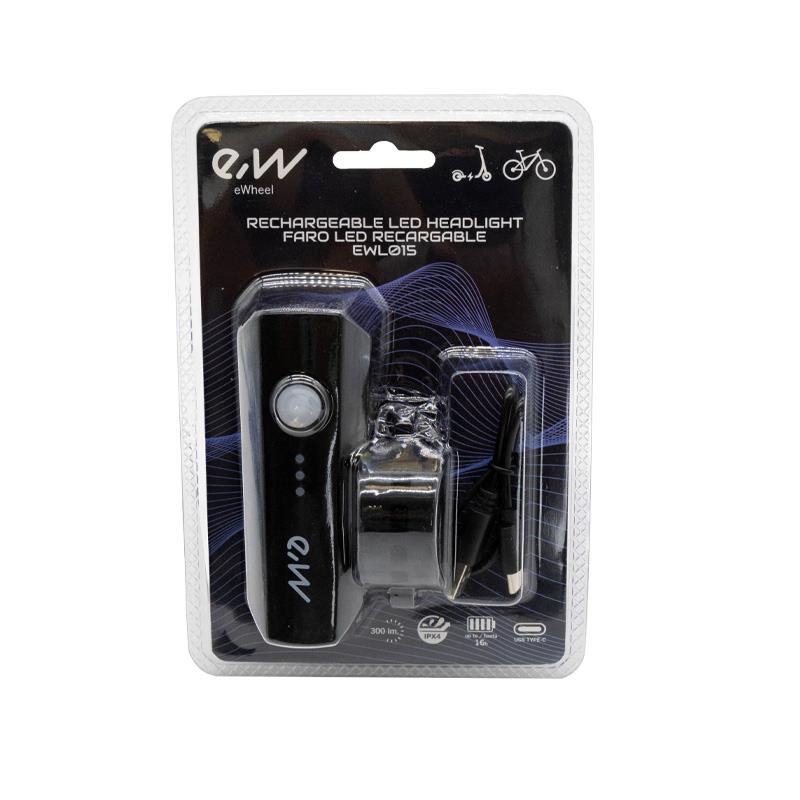 Luz led recargable 300 Lumen EWL015