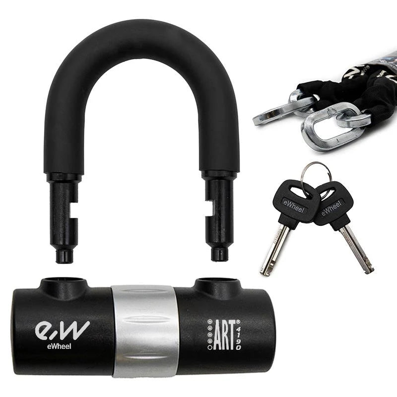 Candado de seguridad con cadena