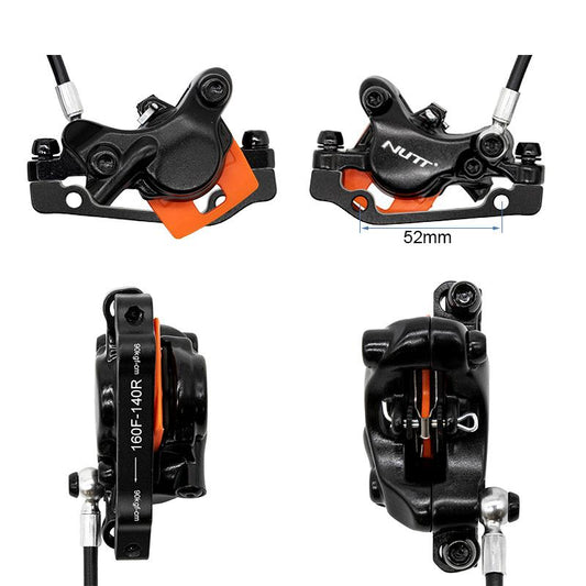 Kit 2 Freno hidráulico negro A5-D Delant