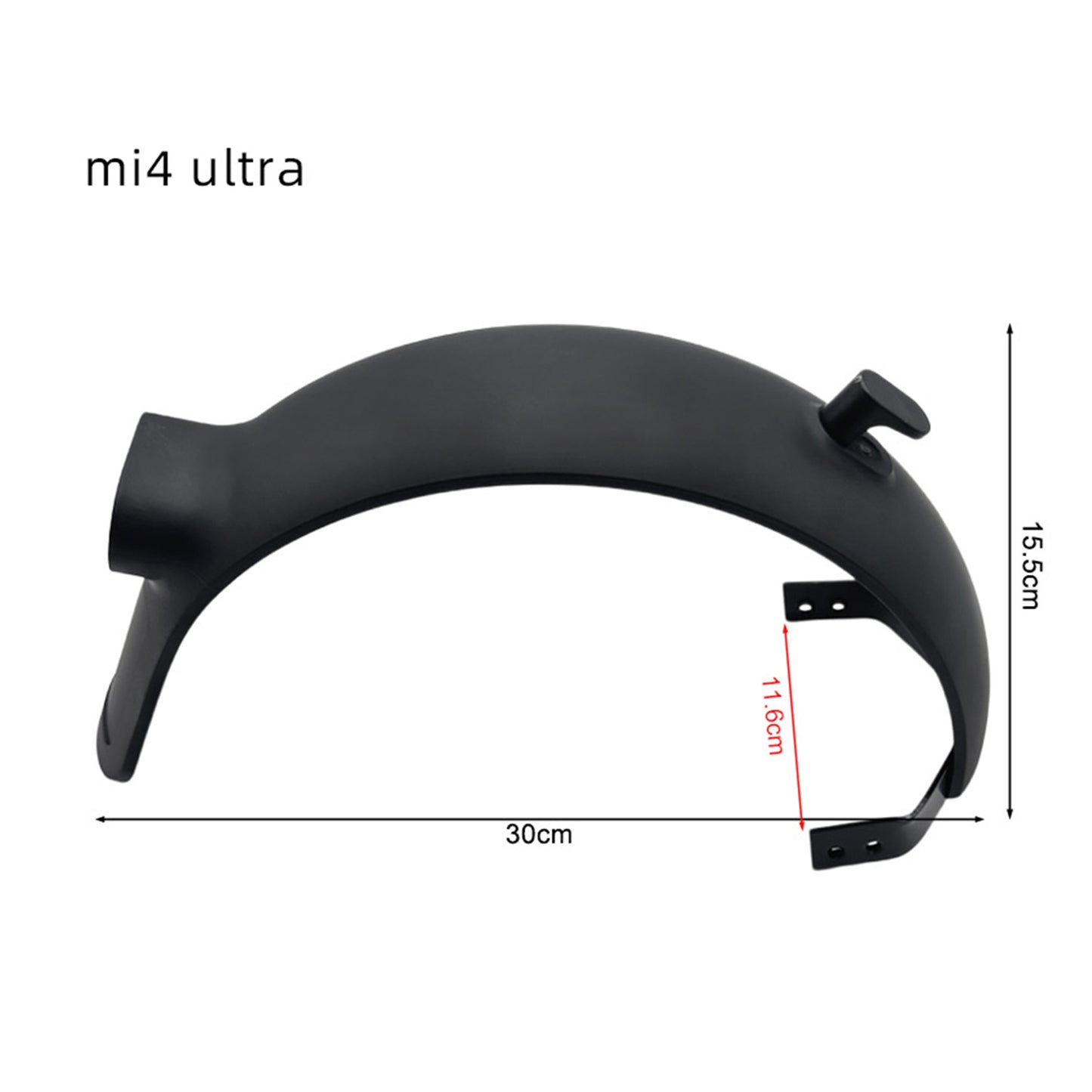 Guardabarros trasero para Xiaomi Mi4 ULTRA