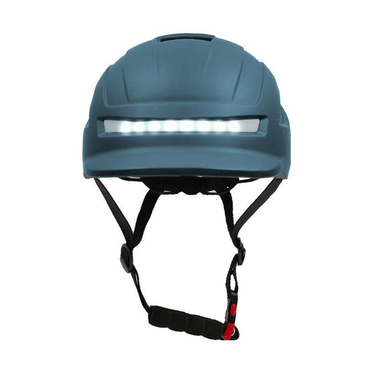 Casco con luz CP02 azul talla única