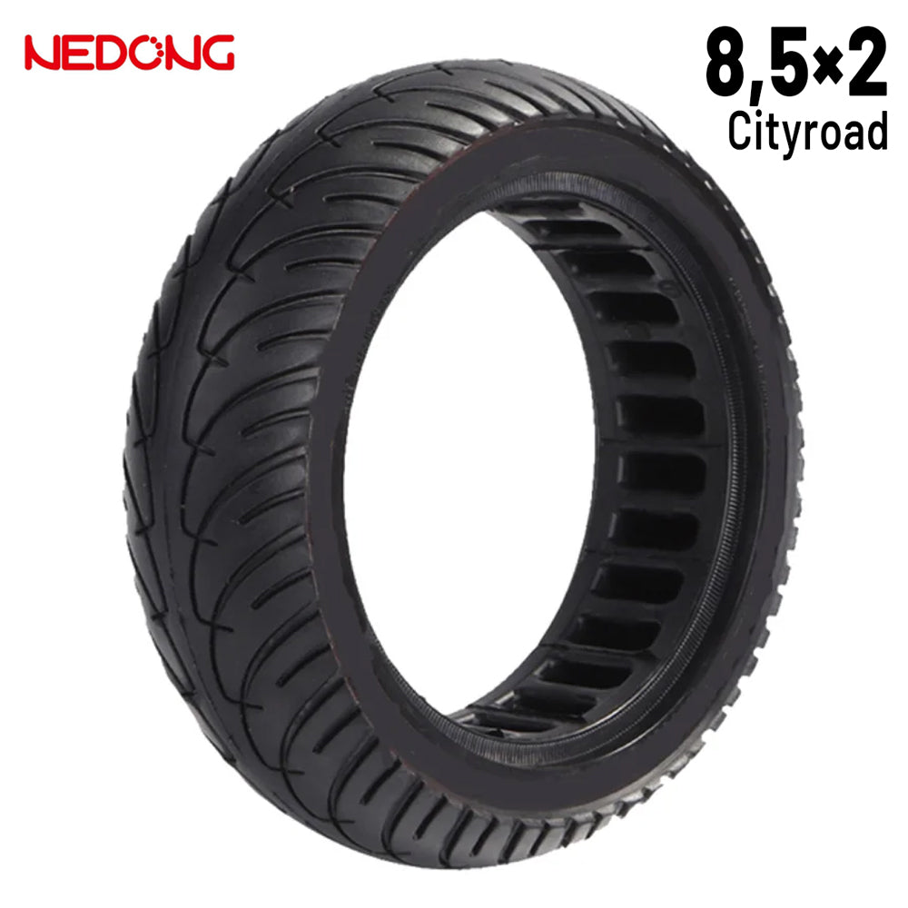 Rueda maciza ultraligera 8,5x2 - Línea Negra