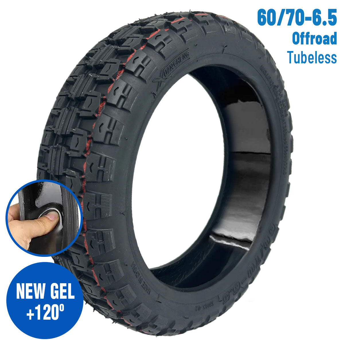 Neumático 60/70-6,5 Offroad (Con gel antipinchazos)