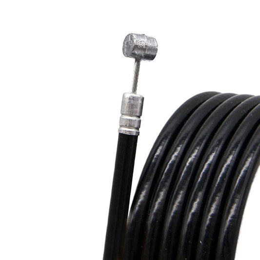 Camisa y cable de freno negro 1,80m