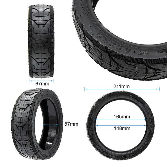 Neumático 8,5x3 tubeless cityroad EWHEEL PANTHERURBAN
