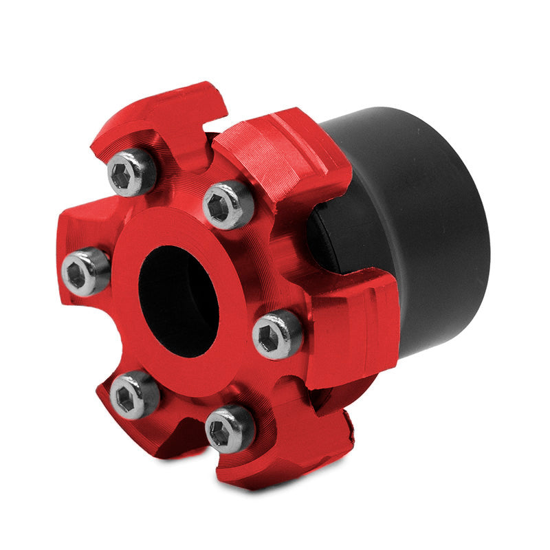 Protector decorativo anticaídas para eje motor o llanta EWTB-006 rojo