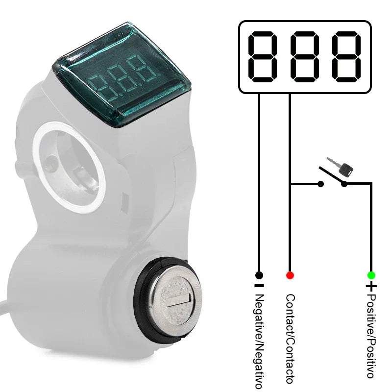 Llave de contacto patinete Smartgyro (Speedway / Rockway / Crossover Dual)