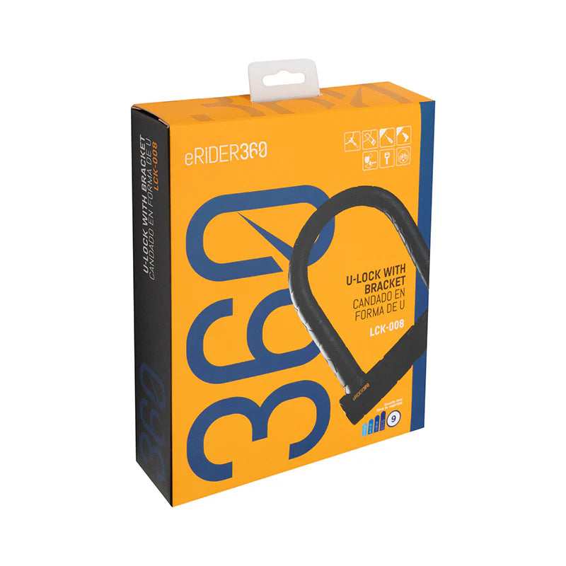 Candado para patinete en U de llave LCK-009
