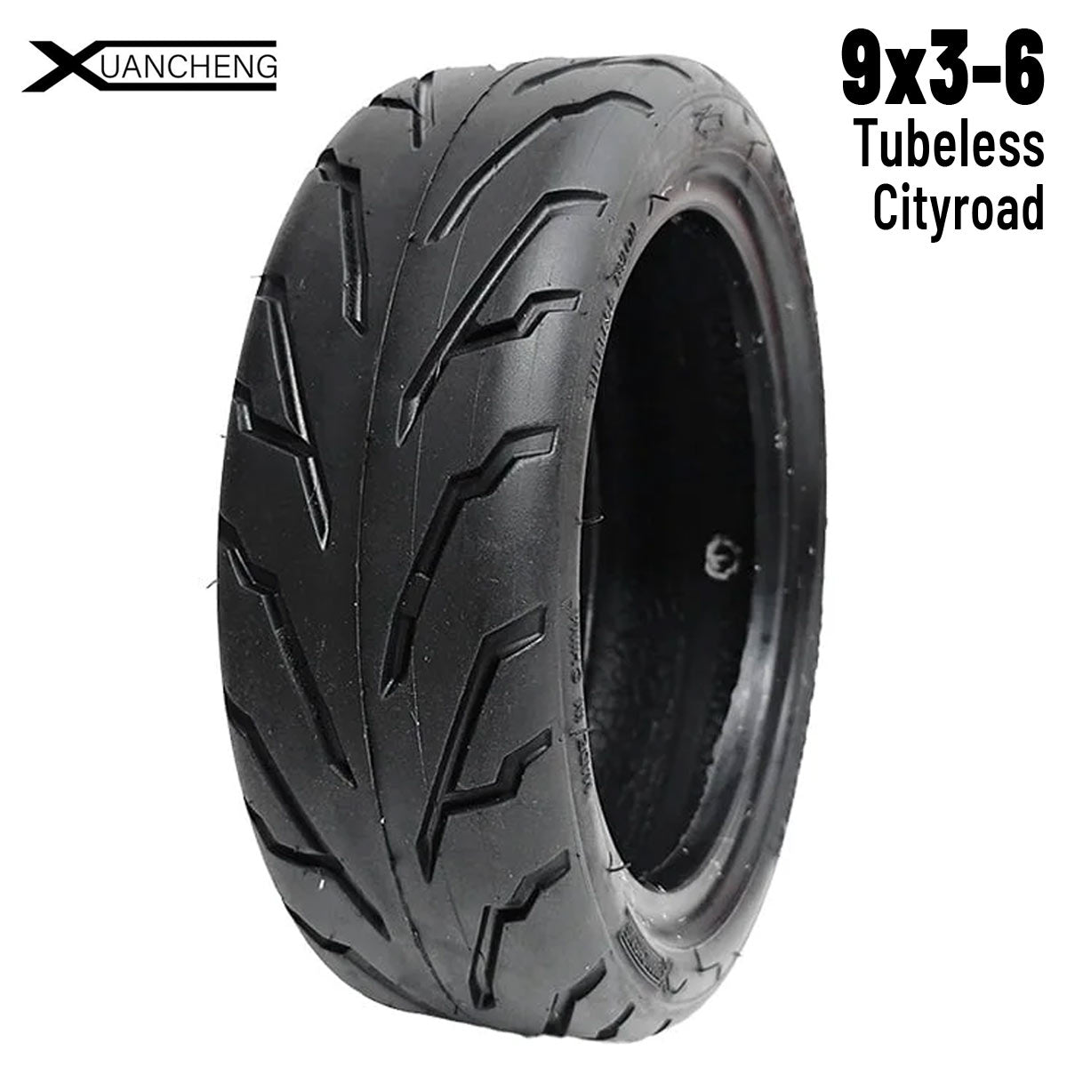 Rueda cubierta 9x3-6 Tubeless
