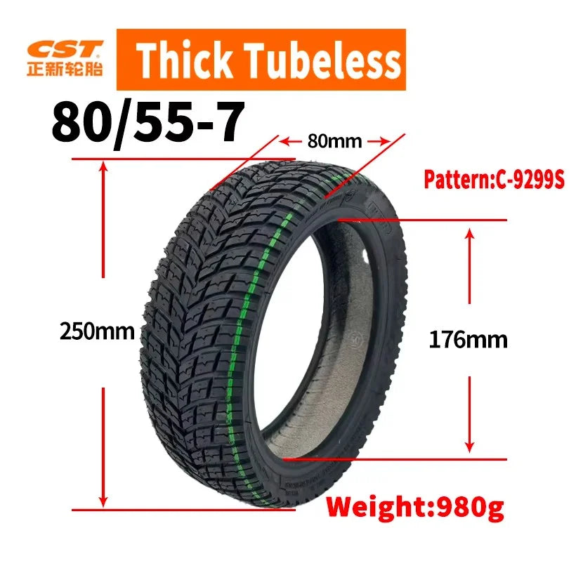 Rueda cubierta 80/55-7