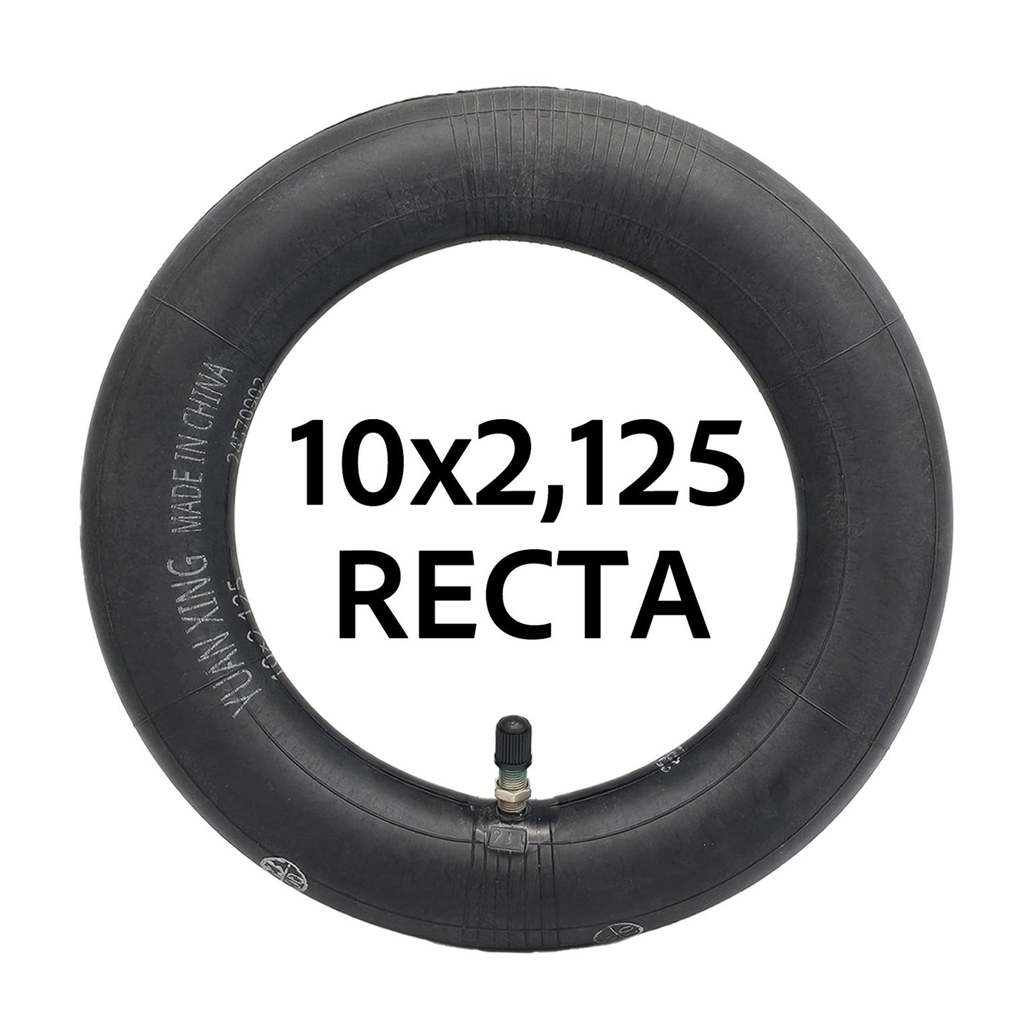 Cámara de aire 10x2,125 (válvula recta) - Premium