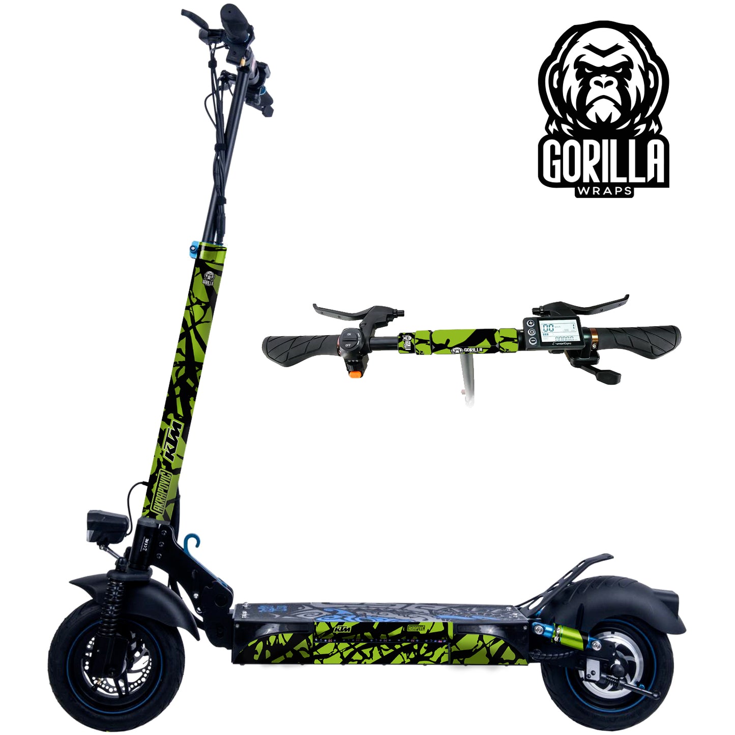 Vinilos Smartgyro Rockway, Speedway y Crossover KTM - Verde