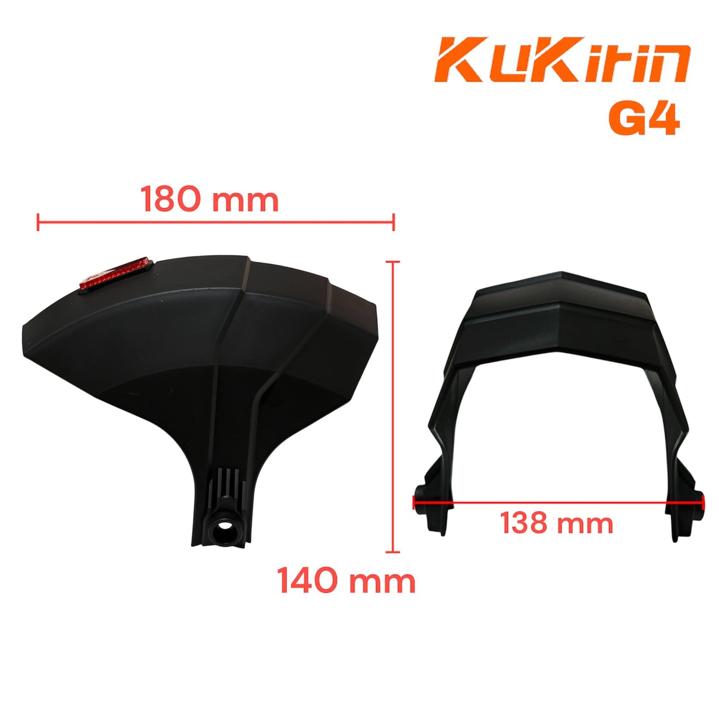 Guardabarros Trasera Para Patinete Kukirin G4