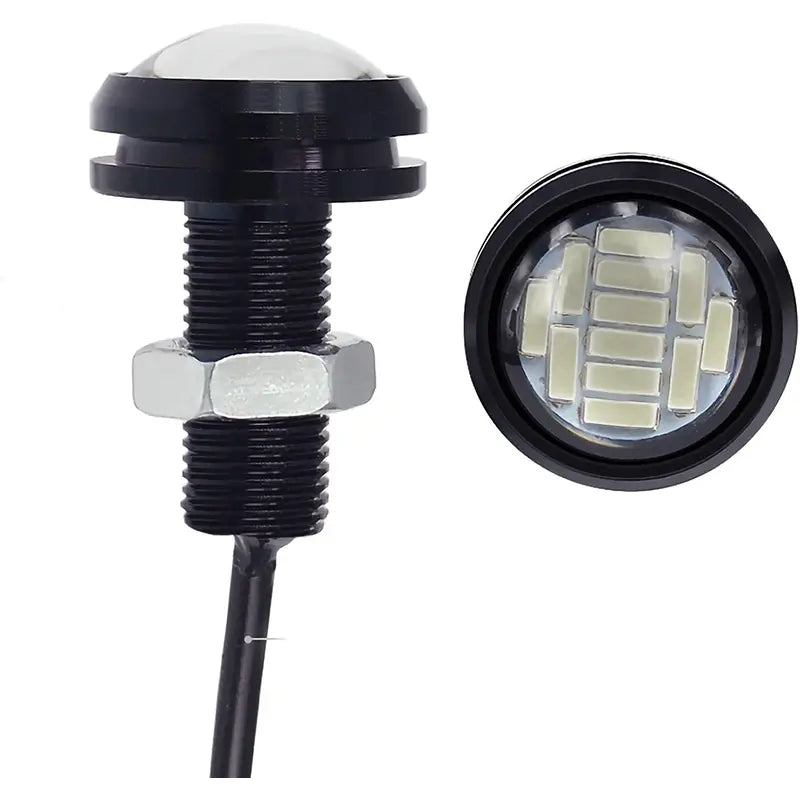 Luz Led ojo de Aguila (pack de 2 luces) Rojo (12 leds por luz)