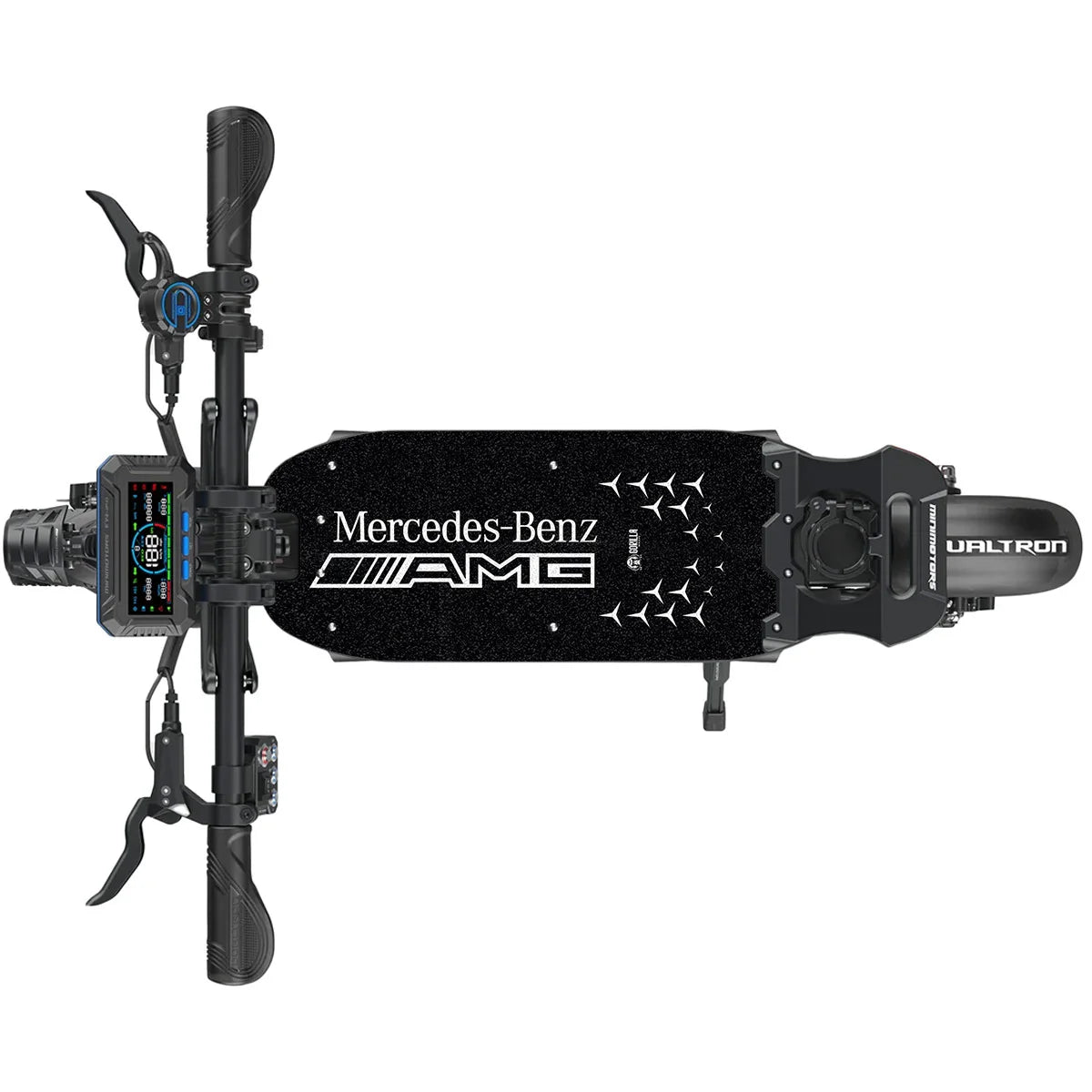 Base antideslizante universal Mercedes AMG - Talla XL - 60x25cm (modelos Dualtron, Skateflask y similares)