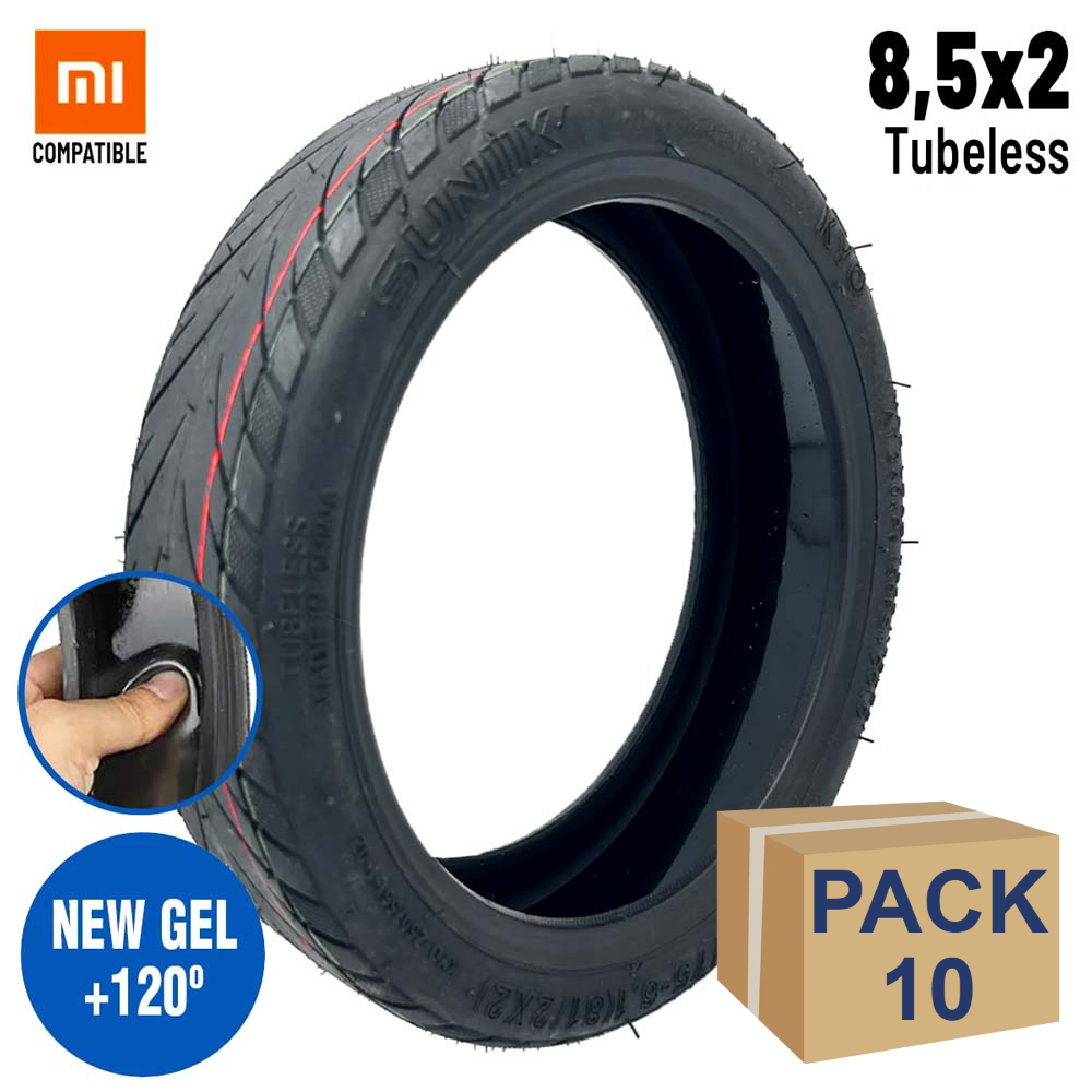 Neumático 50/75-6.1 (8,5x2) Cityroad Tubeless (Con gel antipinchazos) - 10 unidades