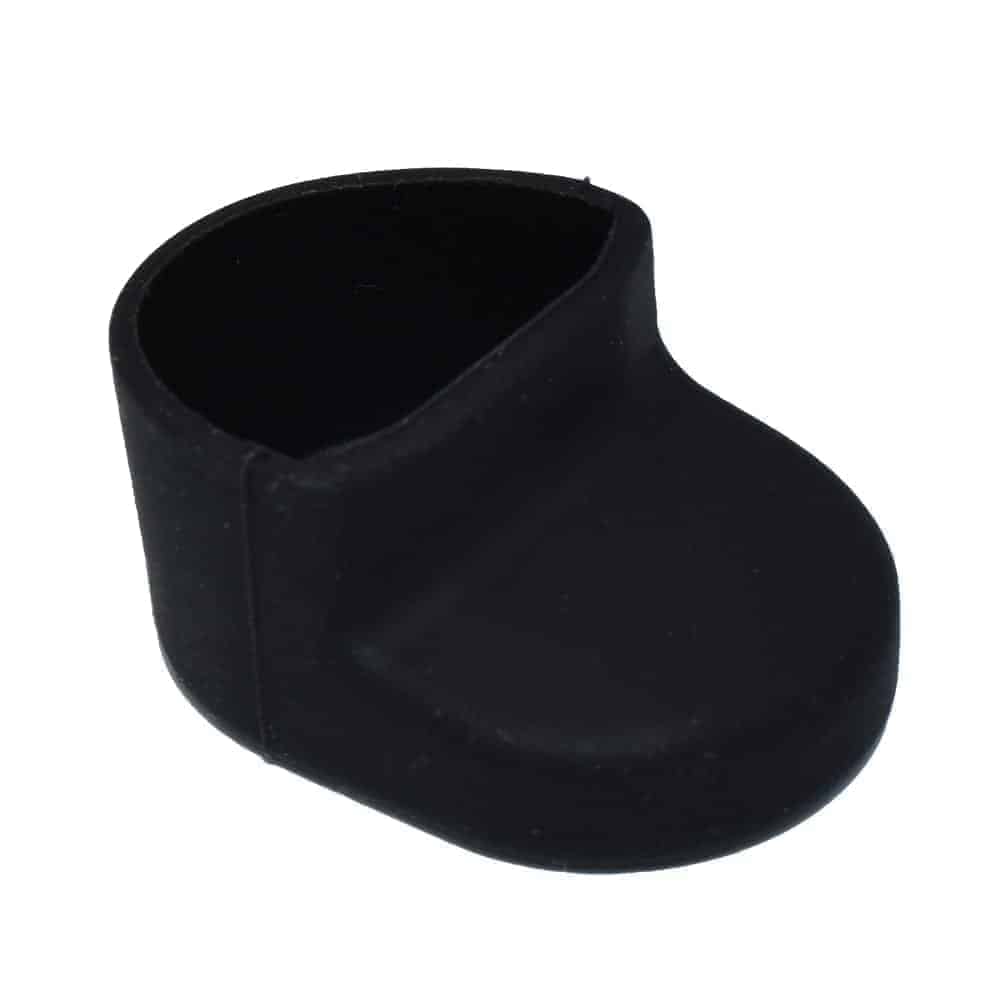 Funda de goma protectora para gancho guardabarros trasero Xiaomi (negro)