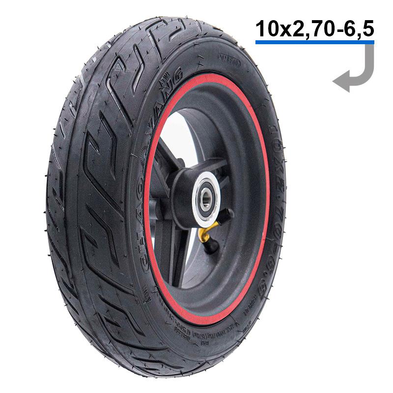 Llanta 6,5"/B50 roja para Smartgyro y Zwheel