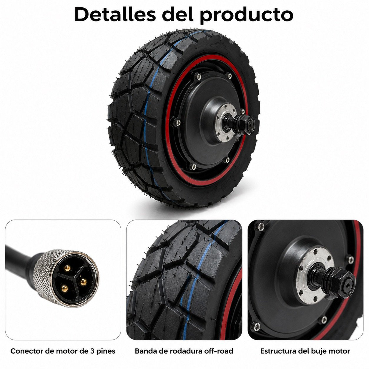Motor Trasero Para Patinete Ecoxtrem M41 Tank Dual