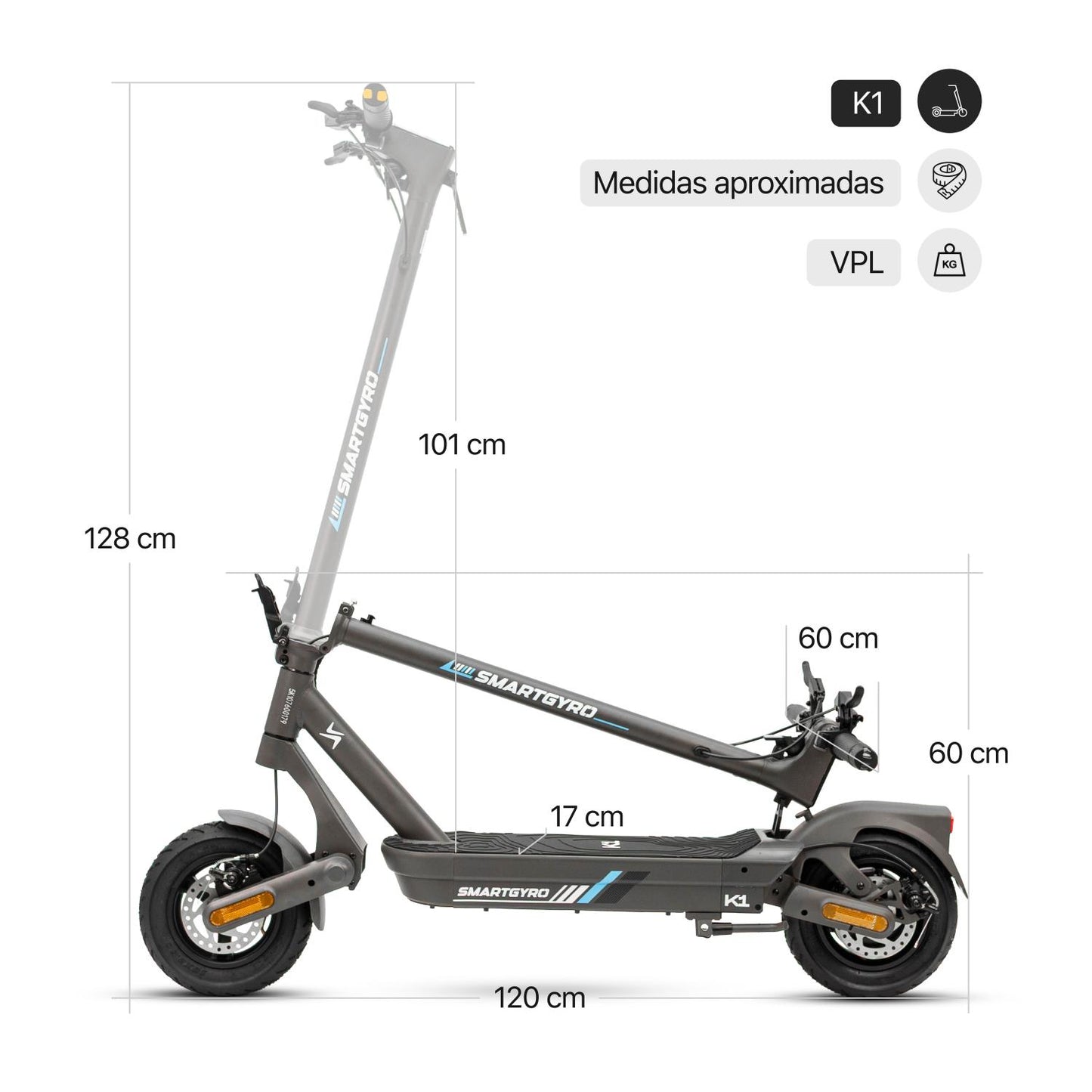 Patinete Smartgyro K1