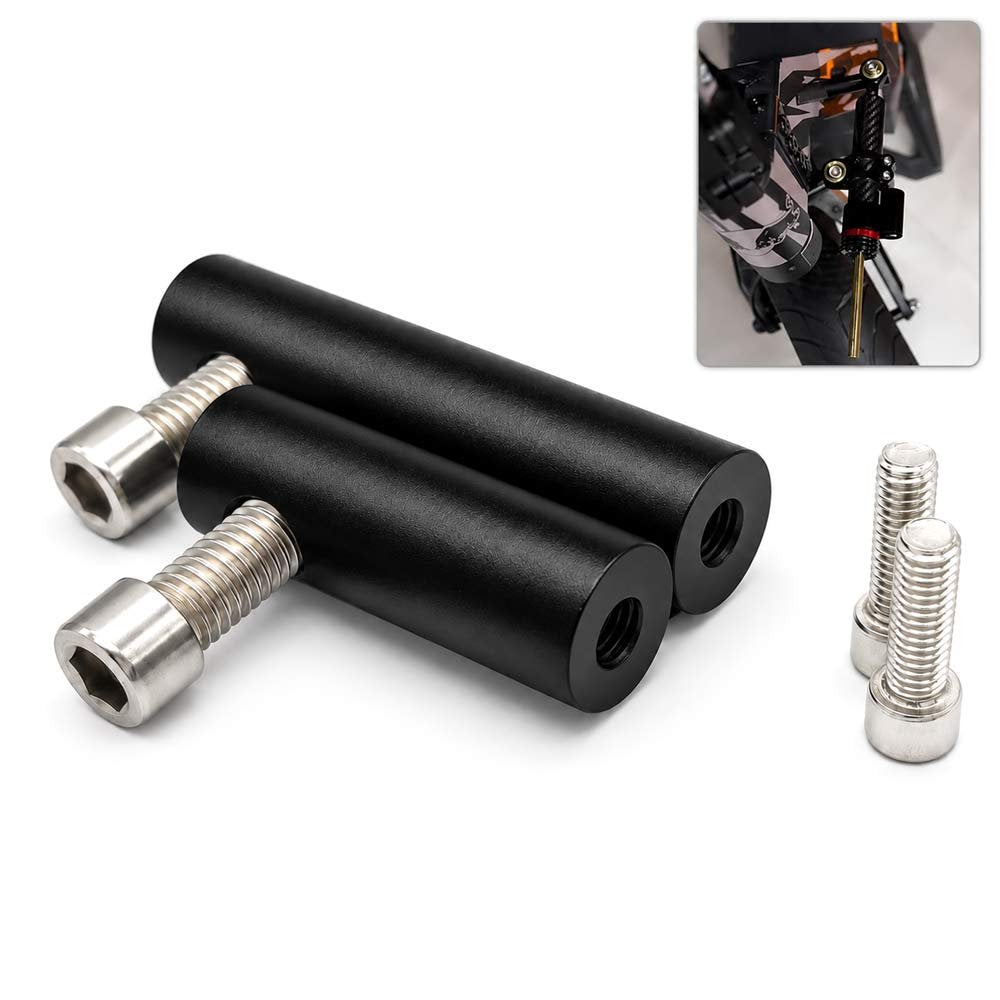Soporte CNC para damper (compatible con Ecoxtrem, Kukirin y similares) Aluminio