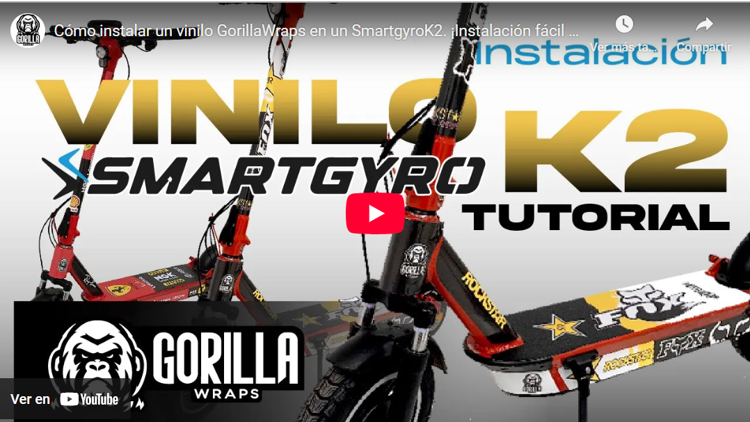 Como instalar un vinilo Gorilla Wraps