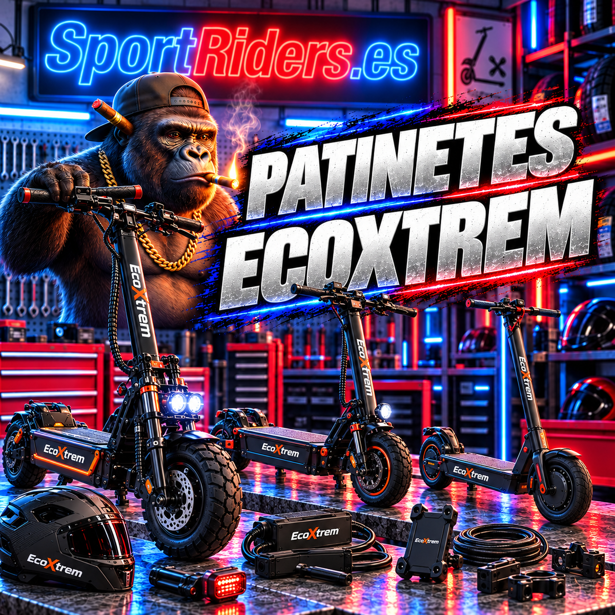 Patinetes eléctricos EcoXtrem en la colección de SportRiders.es