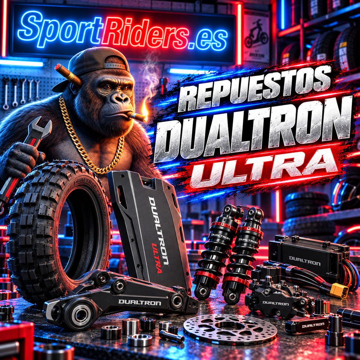 Repuestos para patinetes Dualtron Ultra en SportRiders.es
