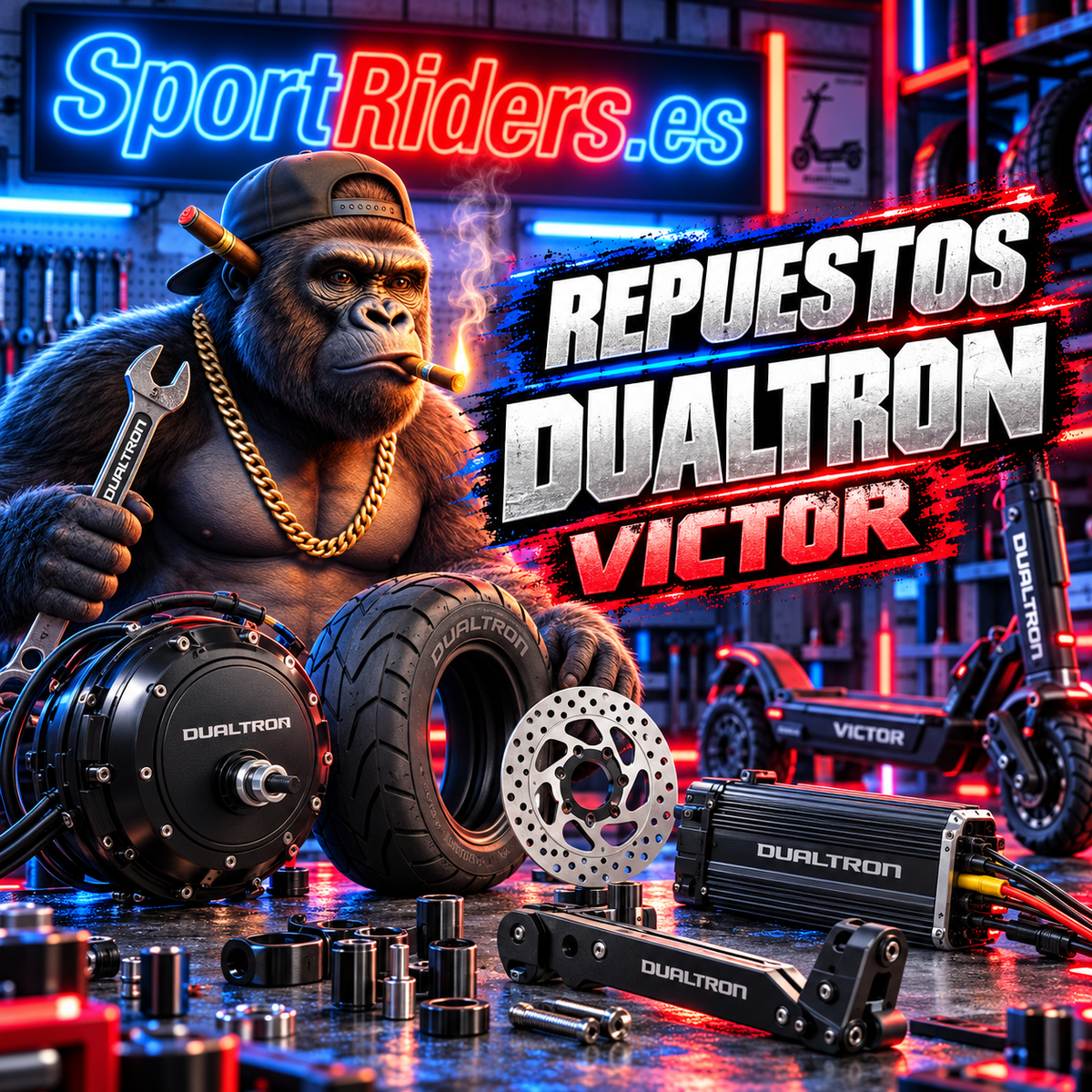 Repuestos para Dualtron Victor en SportRiders.es