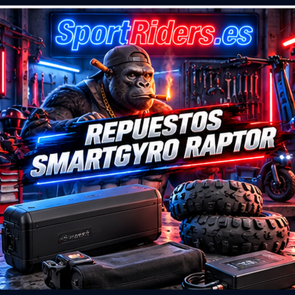 Repuestos para patinete eléctrico SmartGyro Raptor | SportRiders.es