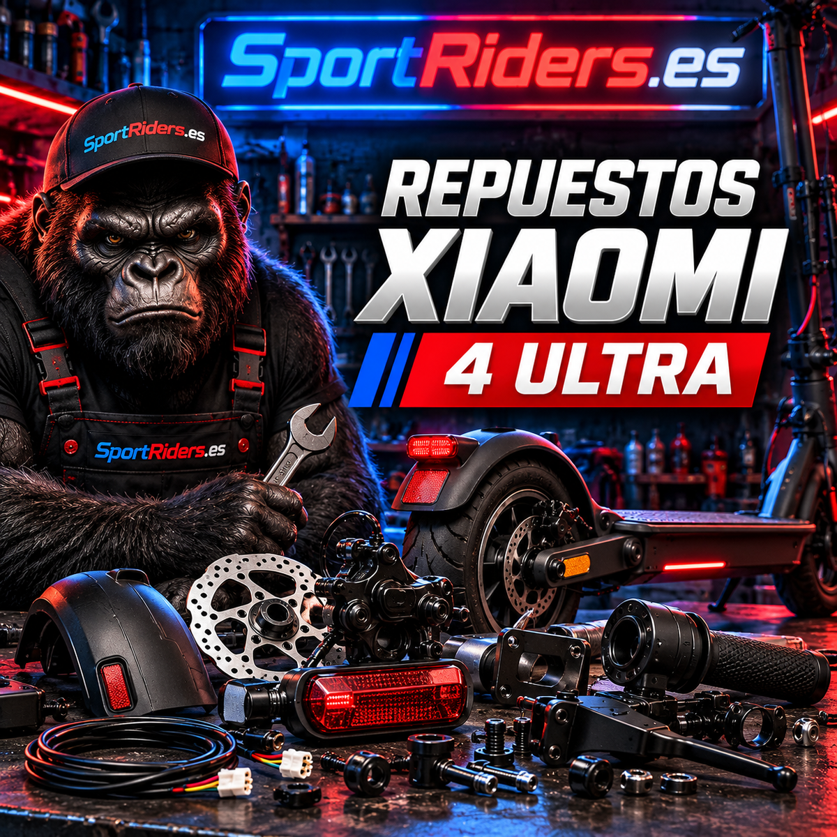 Repuestos Xiaomi 4 Ultra en SportRiders.es