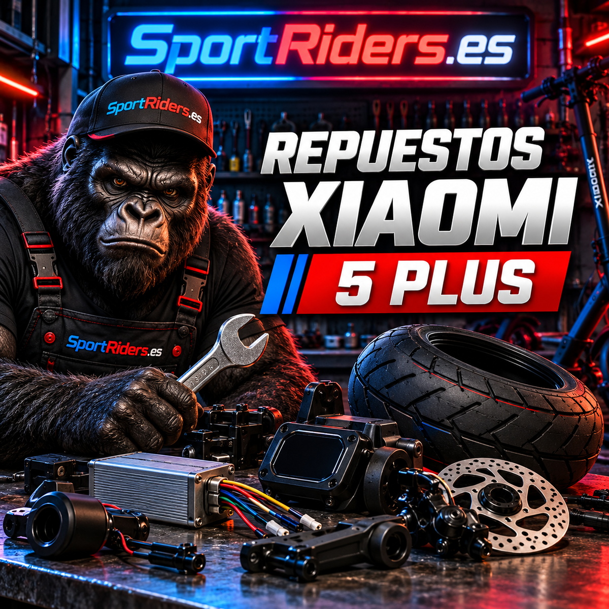 Repuestos Xiaomi 5 Plus en SportRiders.es