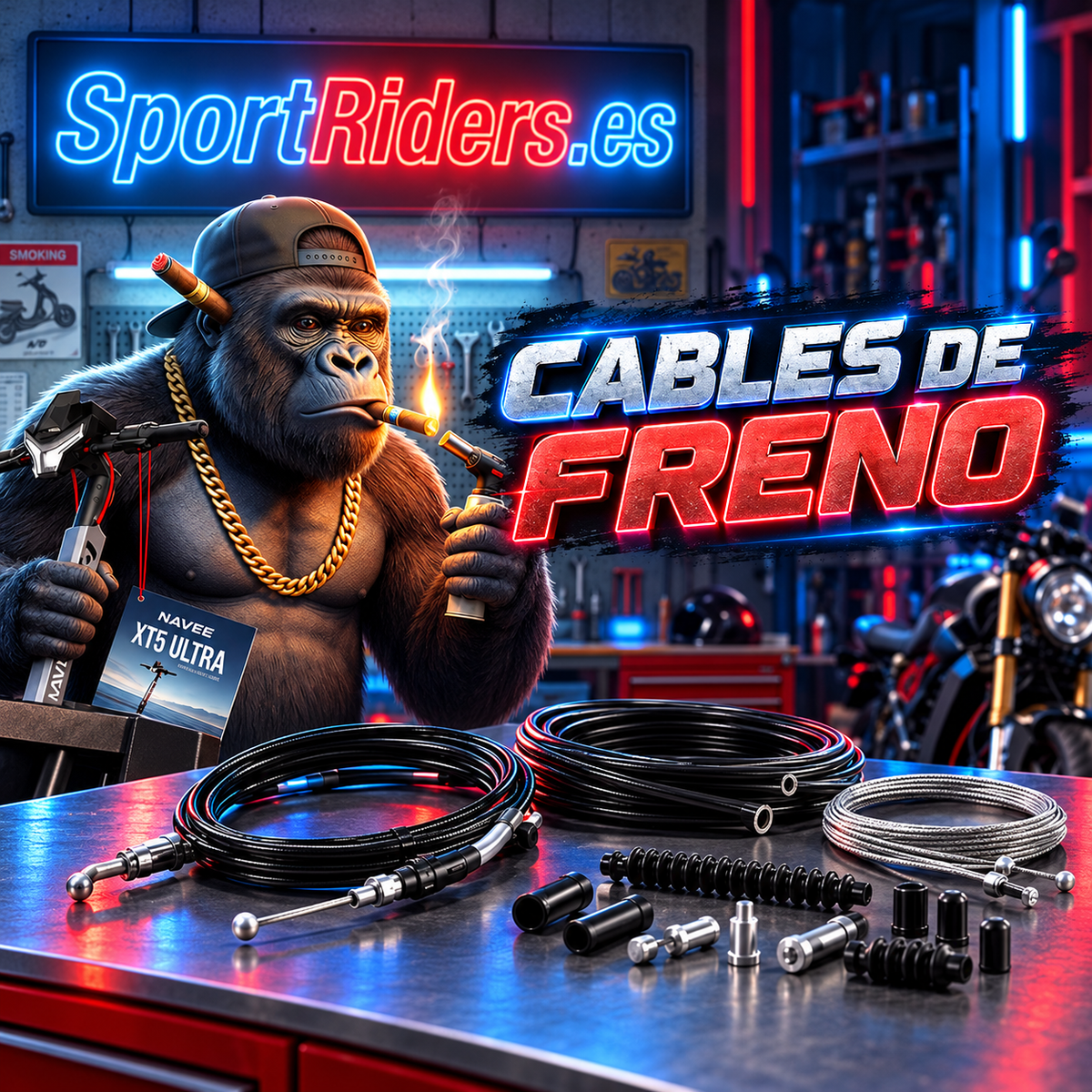 Cables de freno para patinetes eléctricos - SportRiders