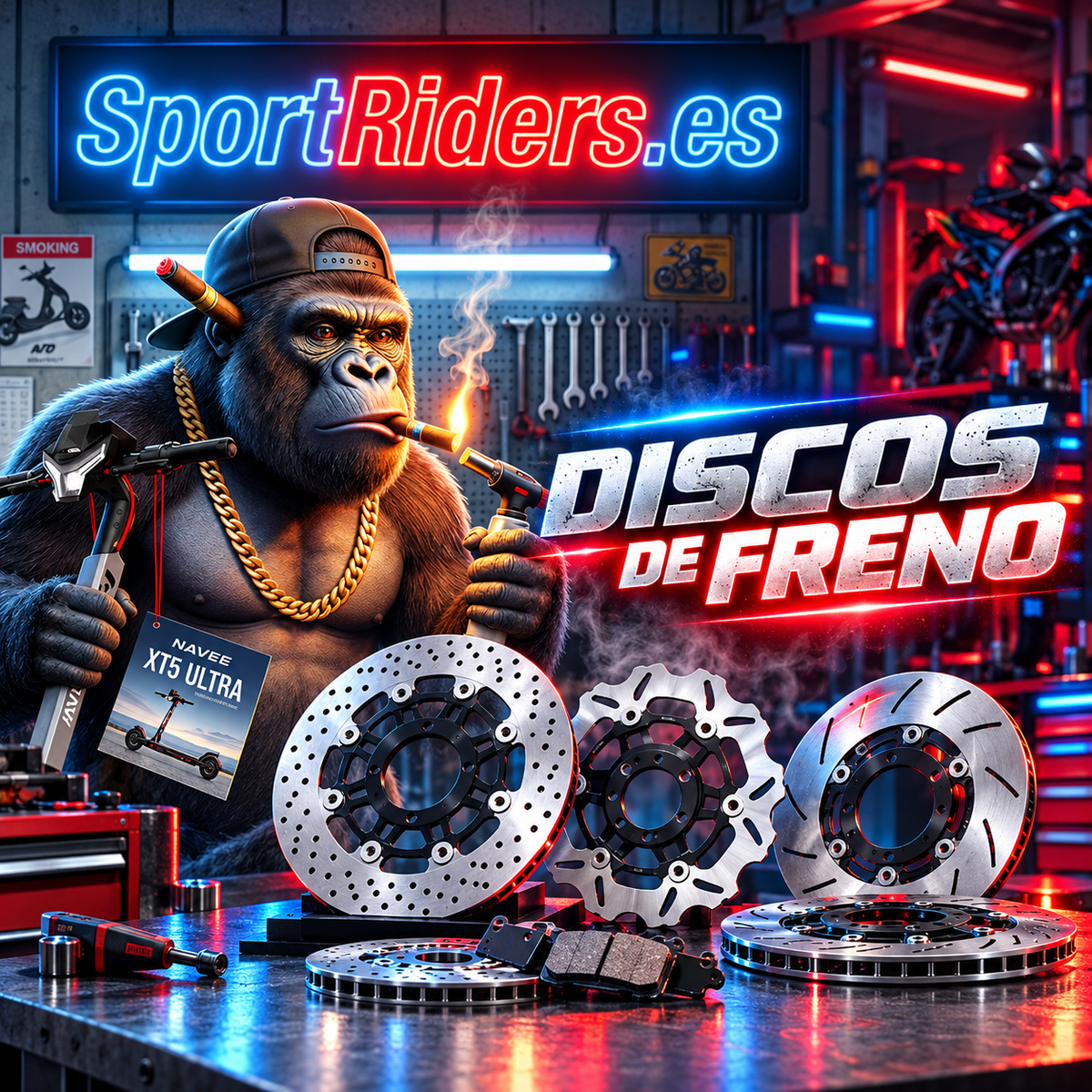 Discos de freno para patinetes eléctricos - SportRiders
