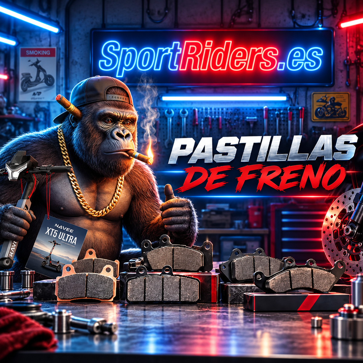 Pastillas de freno para patinetes eléctricos - SportRiders