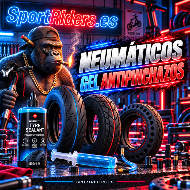 Neumaticos Gel antipinchazos