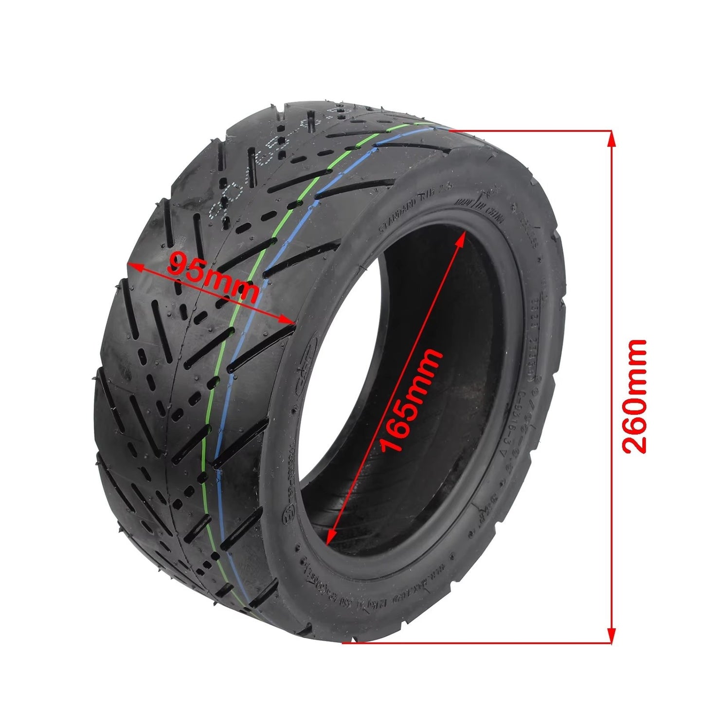 Rueda Cubierta 11x3 (90/65-6,5 ) Onroad Tubeless