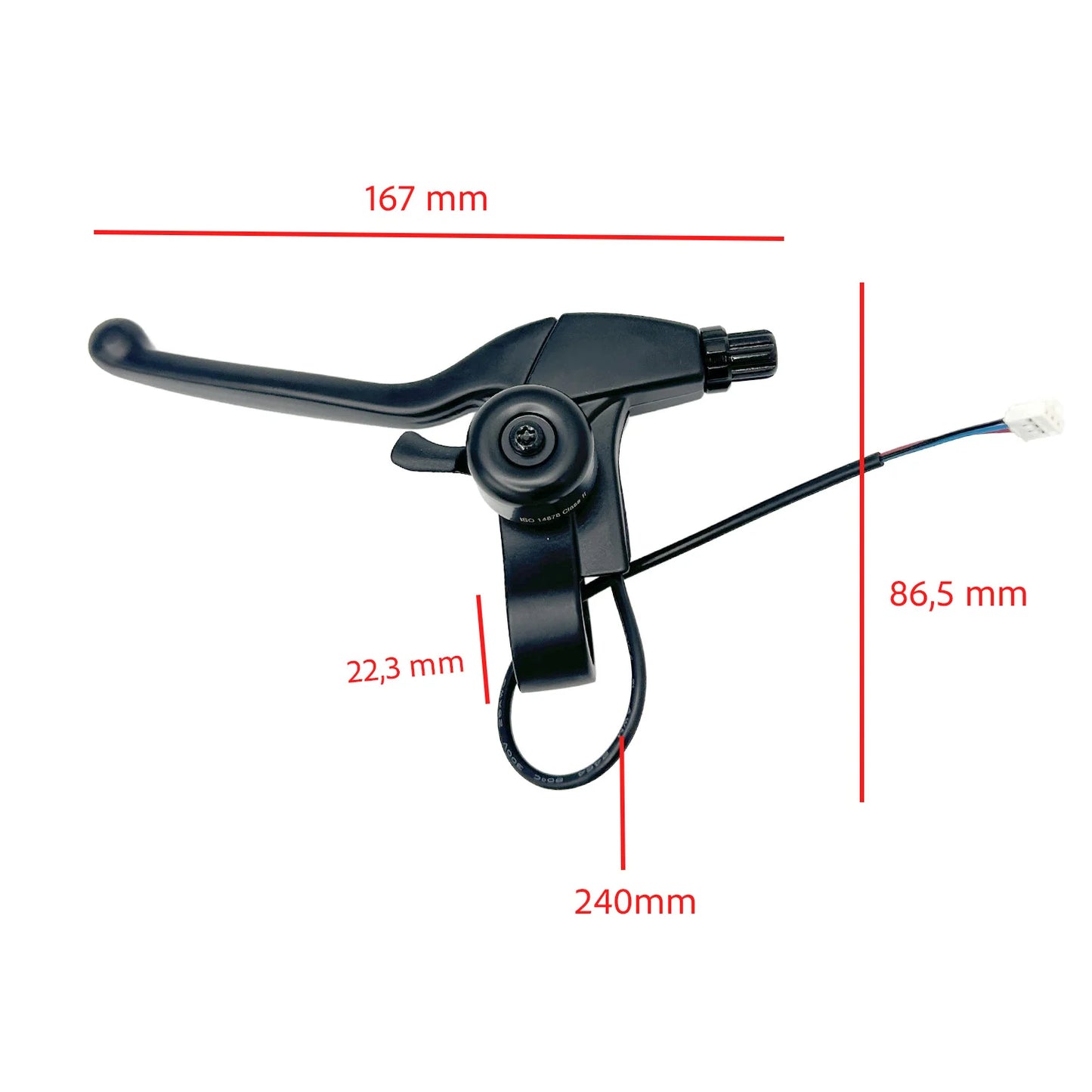 Maneta de freno para Cecotec Bongo M