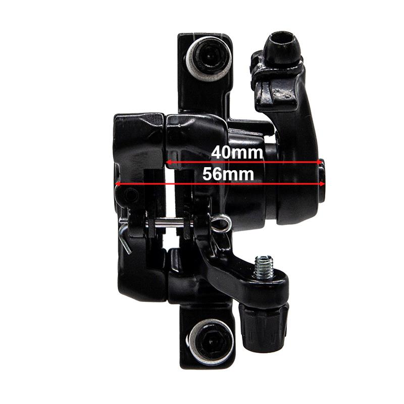 Pinza de freno RT002-M04 mecánica L 70mm negra [NUTT]