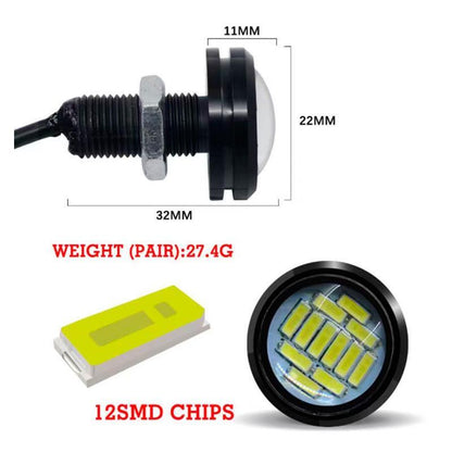 Led ojo de águila blanco 12V - 1ud