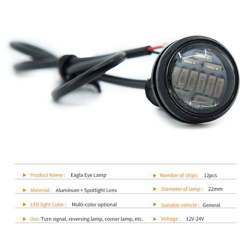 Led ojo de águila blanco 12V - 1ud