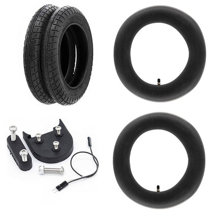 Kit neumáticos de 10 pulgadas negro para Xiaomi [Wanda]