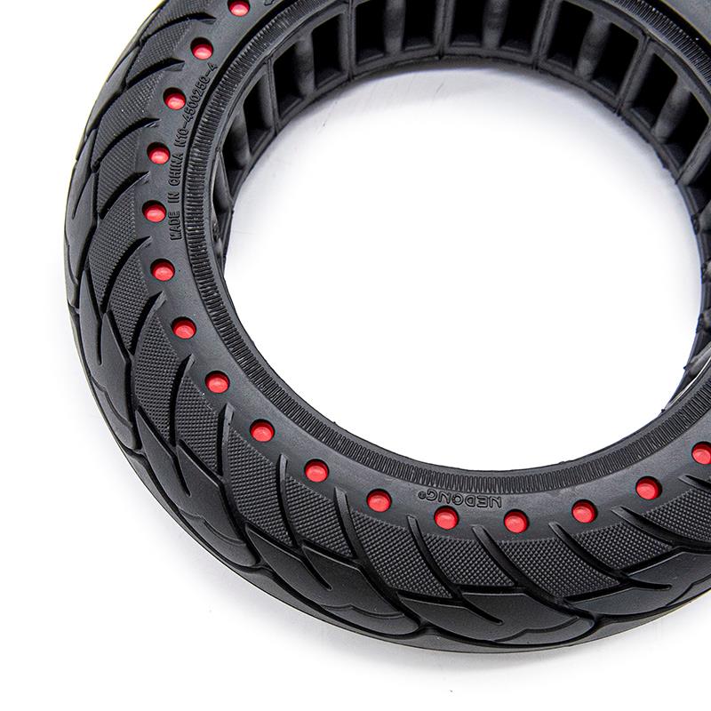 Rueda maciza ultraligera 10x2,5-6,1/B44 - puntos rojos [Nedong]