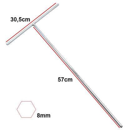 Llave allen M10/58cm para mástil Smartgyro