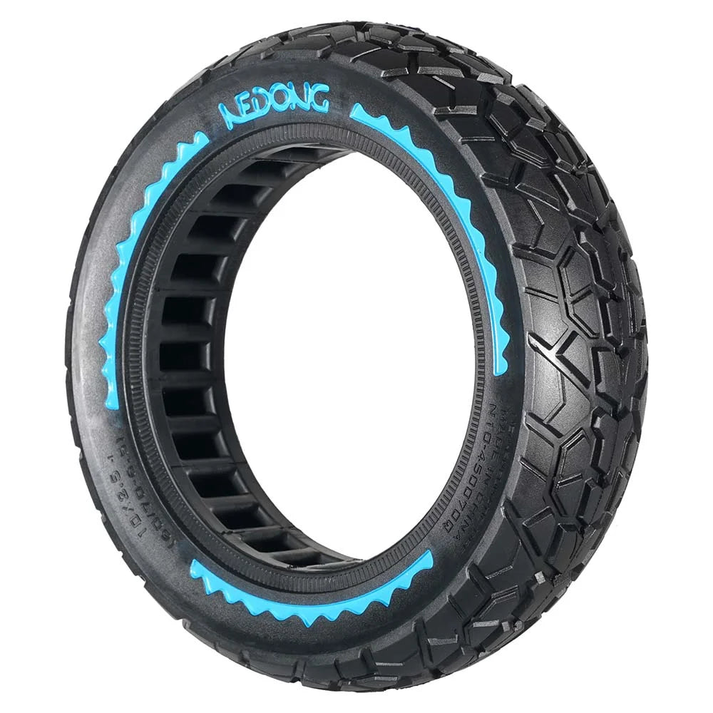 Rueda maciza azul 10x2,5-6,5 - Offroad (44MM)