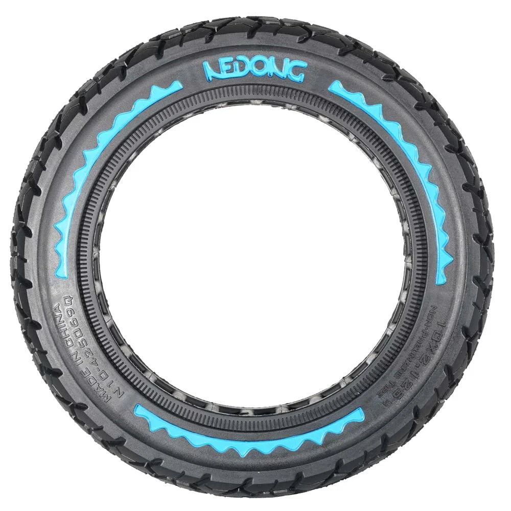 Rueda maciza AZUL offroad 10x2,125-6,5 42,5mm