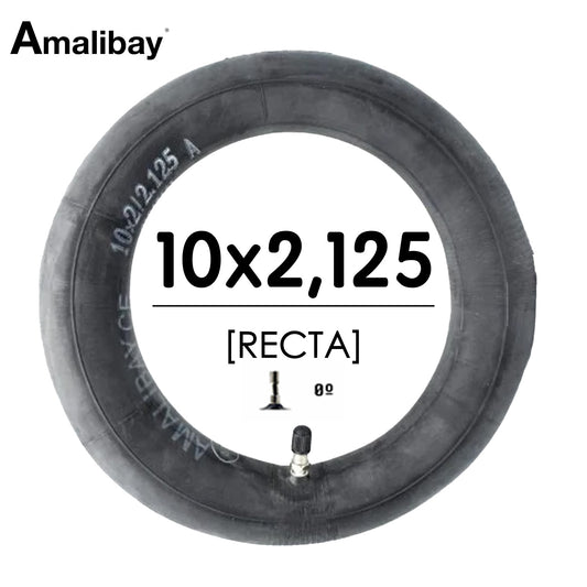 Cámara de aire 10x2/2,125 (válvula recta) - Premium