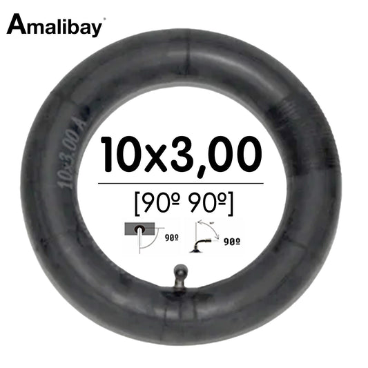 Cámara de aire 10x3 - 255x80 (válvula 90º 90º) - Premium
