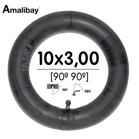 Cámara de aire 10x3 - 255x80 (válvula 90º 90º) - Premium